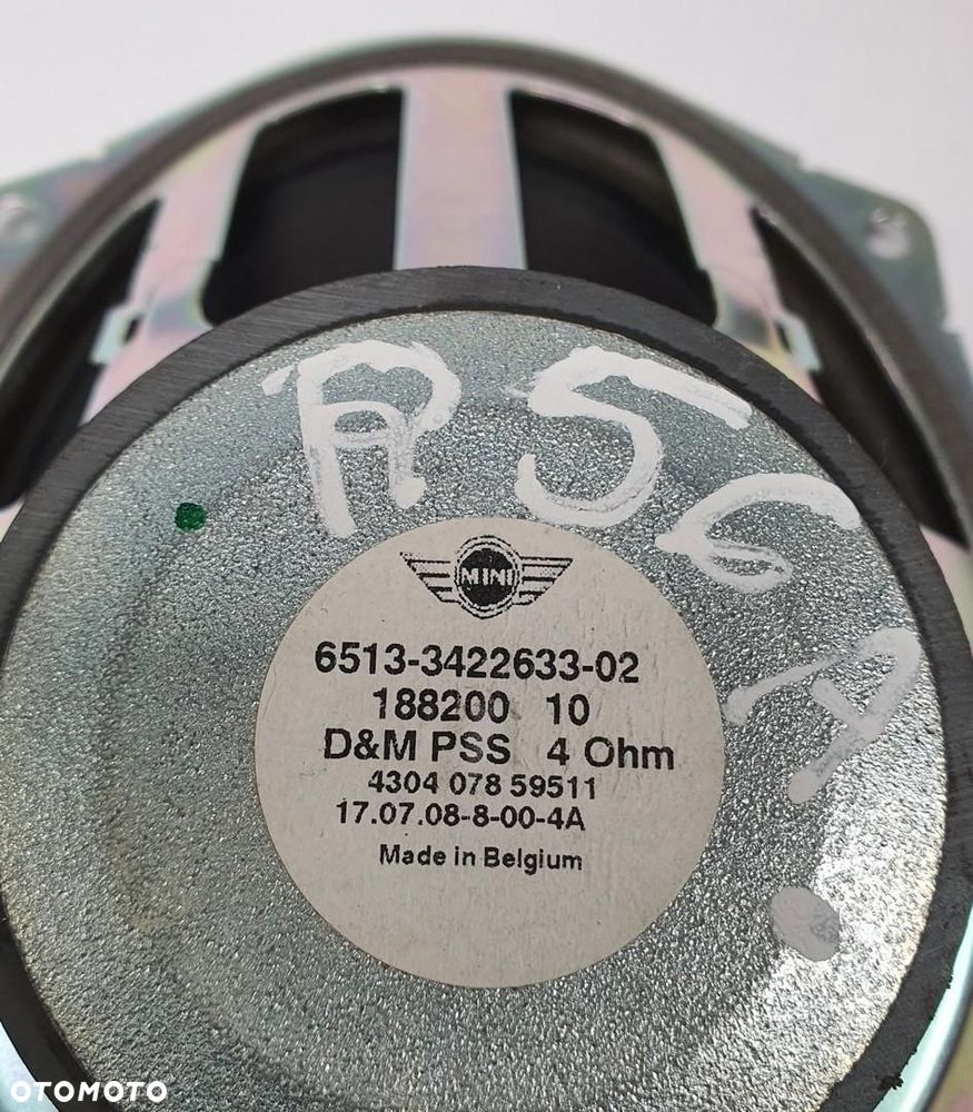GŁOŚNIK MINI COOPER R56 18820010 3422633 - 3