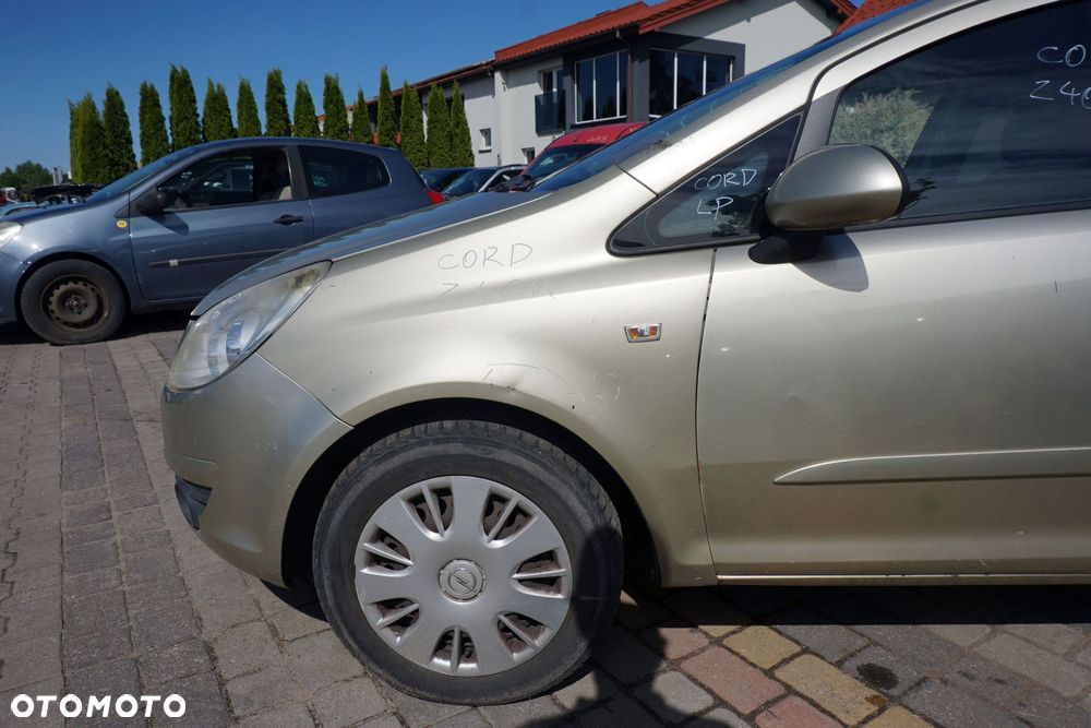 MASKA ZDERZAK BŁOTNIKI LAMPY CORSA D IV Z40M  OPEL 2006-2011 ZŁOTY PRZÓD KOMPLETNY - 8