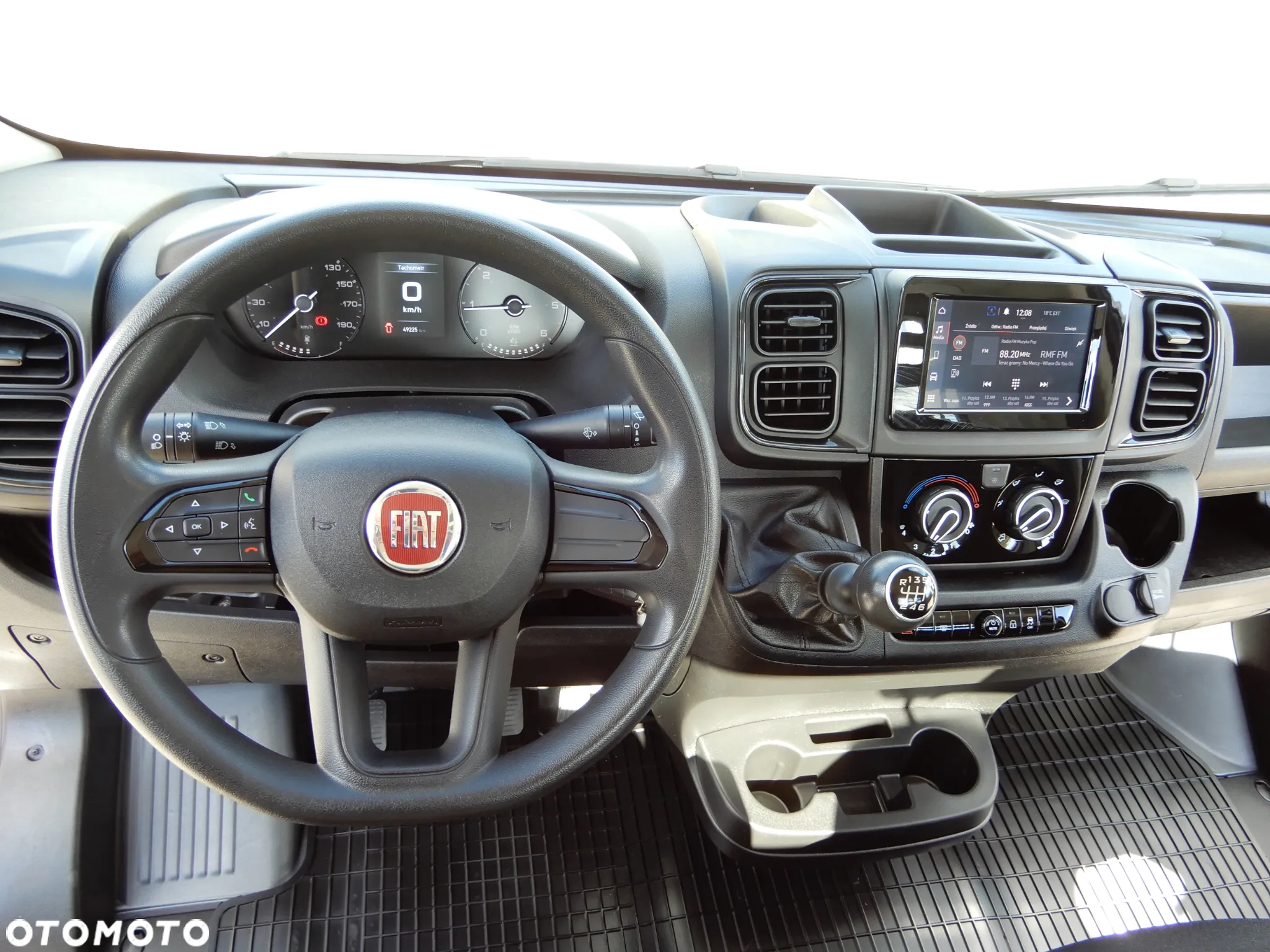 Fiat Ducato Serii 8 MAXI Wzmacniany 2.2 MultiJet3 H3-POWER 160 KM Skrzynia Otwarta 4.91 CM 10 E.Palet Android Auto Carplay Stan Auta JAK NOWY OKAZJA - 34
