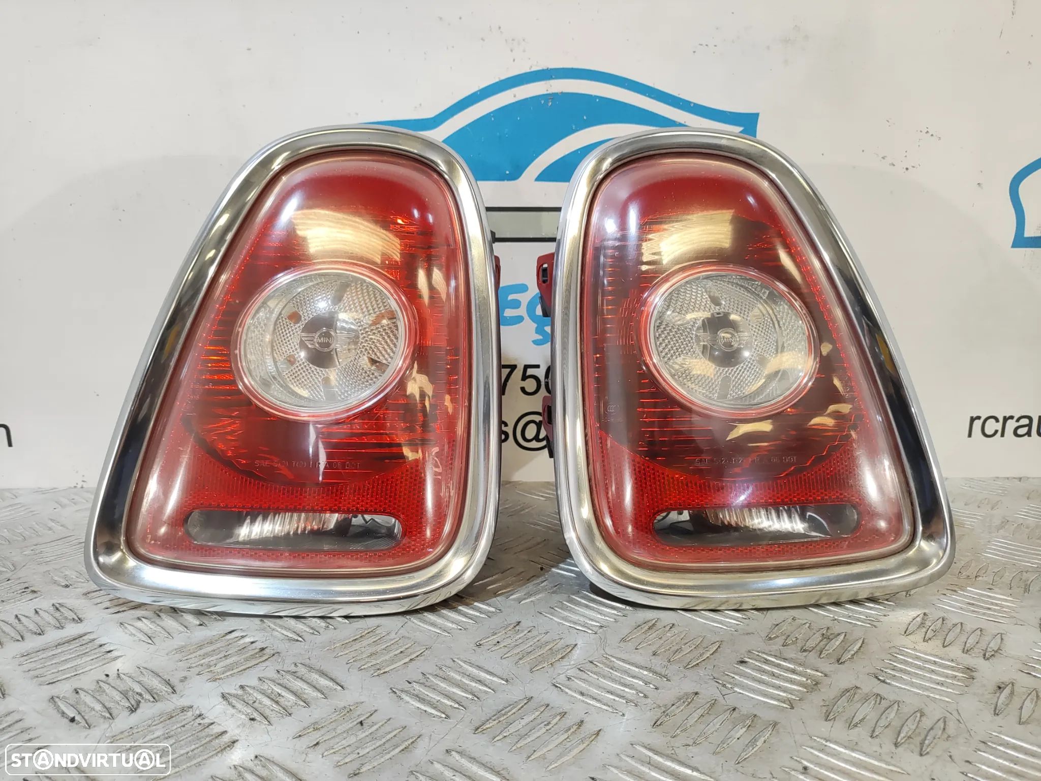 FAROLIM FAROLINS ESQUERDO DIREITO MINI COOPER R56 63212751308 2757010 63212757009 2757009 R56 LCI FACELIFT R57 CABRIO R57 LCI FACELIFT - 1