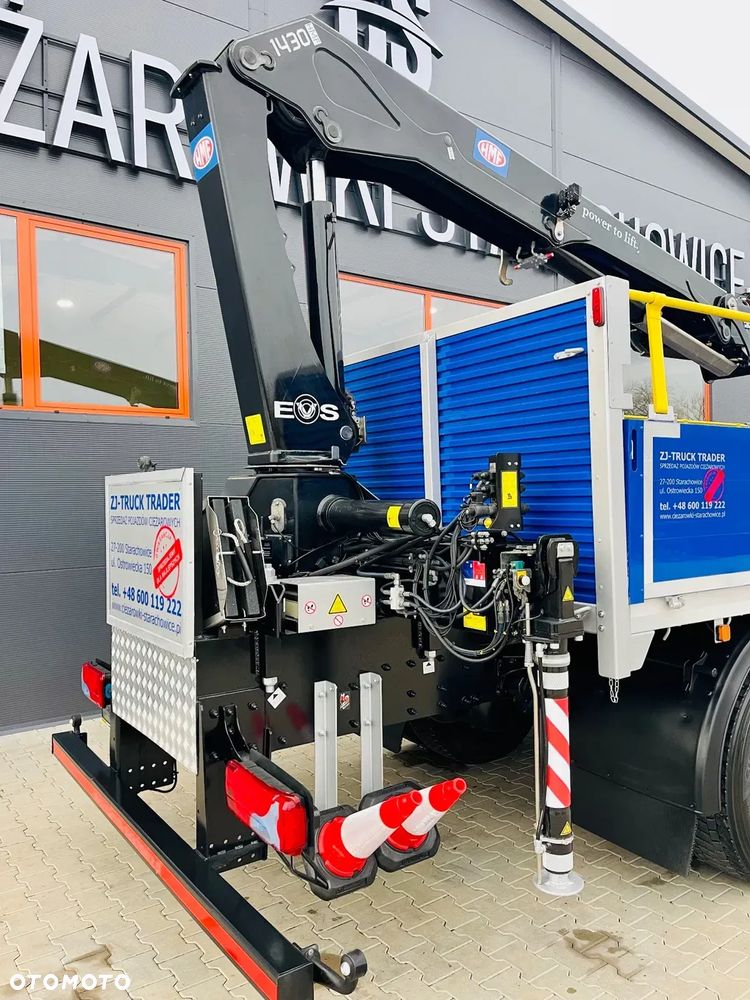 MAN TGM TGS TGL 18.250 // 4x2  // org. Przebieg 143tys. Km // HDS dzwig żuraw kran Krane // Stan idealny - 13