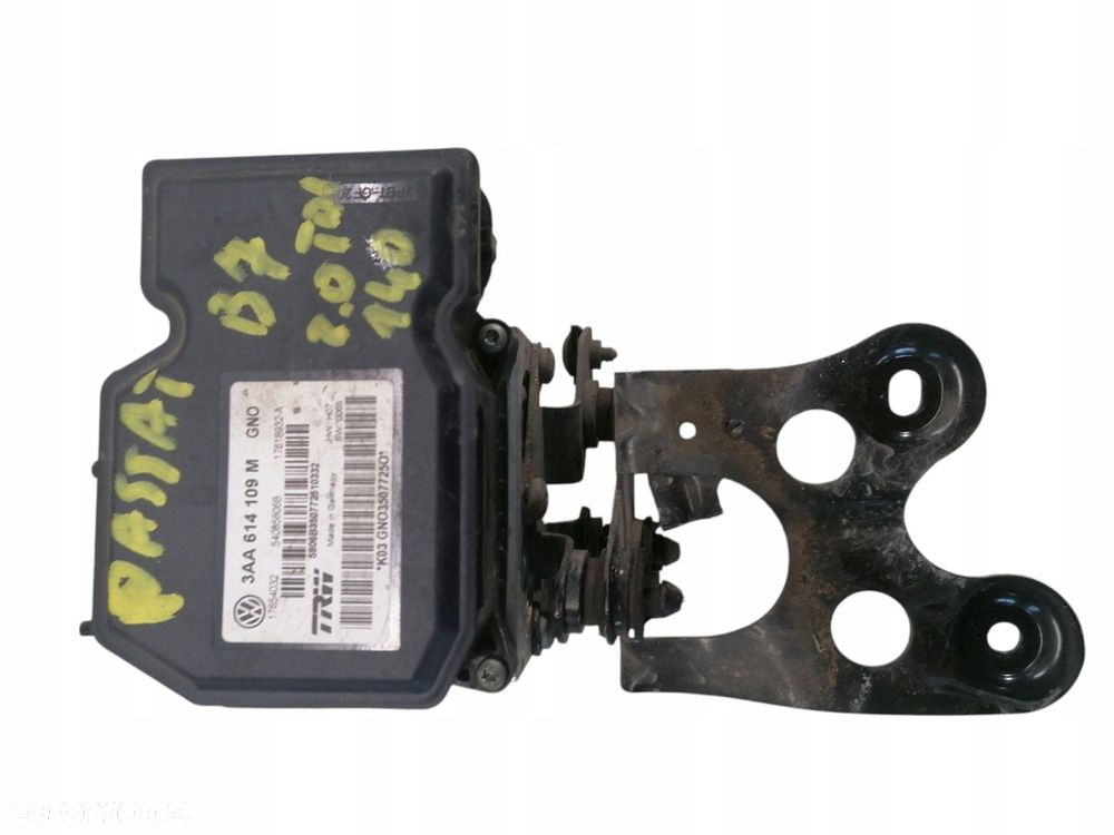 pompa hamulcowa abs vw passat b7 2.0 tdi 10-14 3aa614109m - 1
