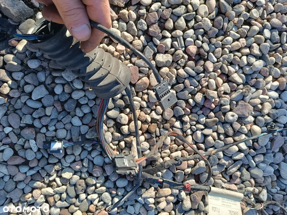 MERCEDES SPRINTER 906 2007R INSTALACJA DRZWI LEWA PRZEDNIA PRAWA KOMPLET   ORYGINAŁ - 2