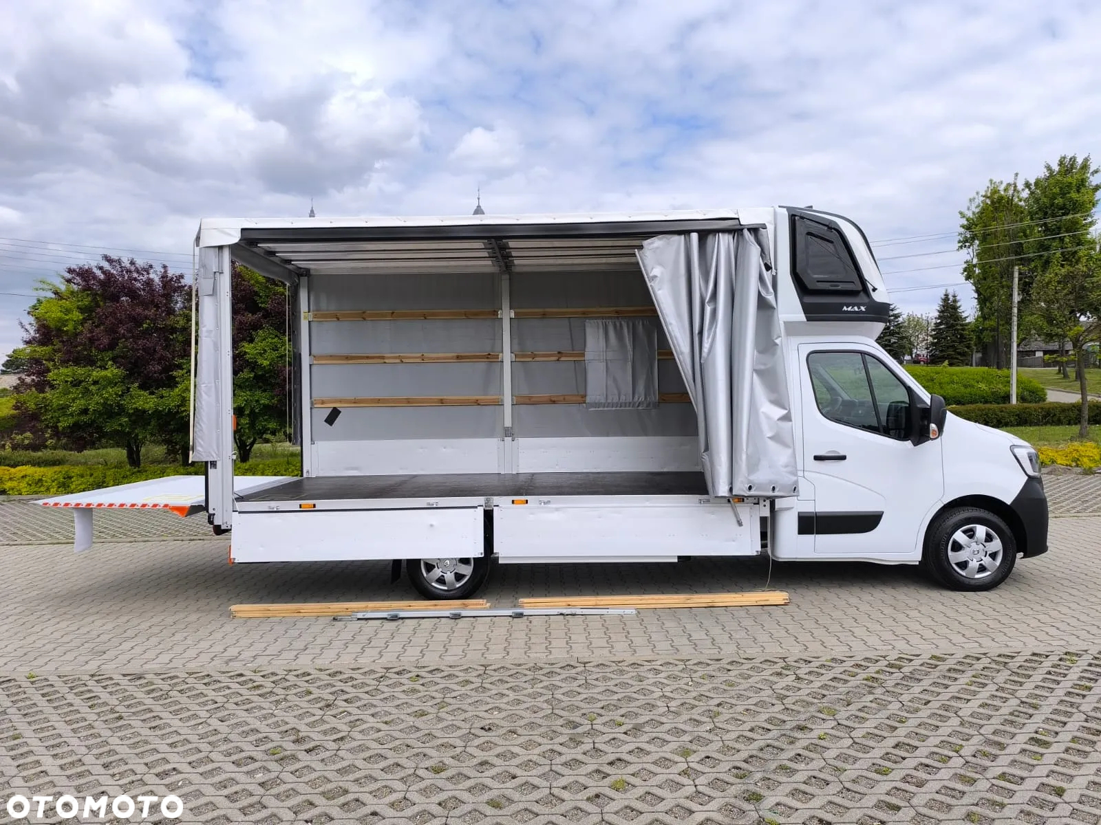 Renault Master Sypialnia WINDA 750kg, 9 Palet, Firana + Reg. Wysokość! - 10
