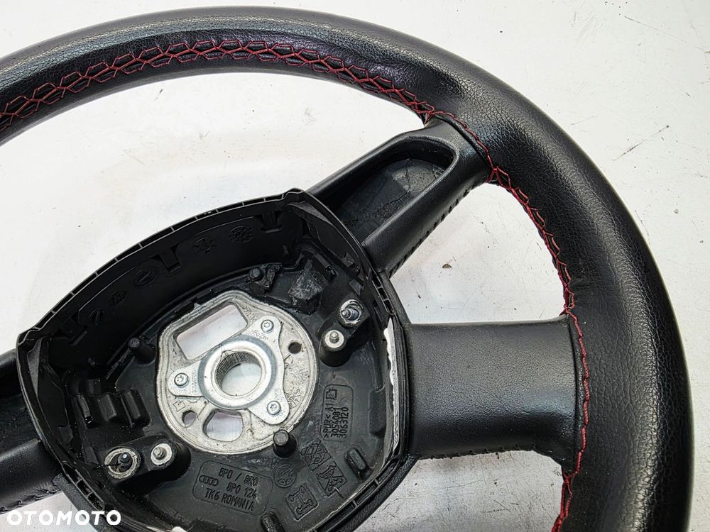 KIEROWNICA SKÓRA AUDI A3 8P A4 B8 A5 8T Q5 8R 8R0419091S 1KT 9/26 OBSZYTA - 10