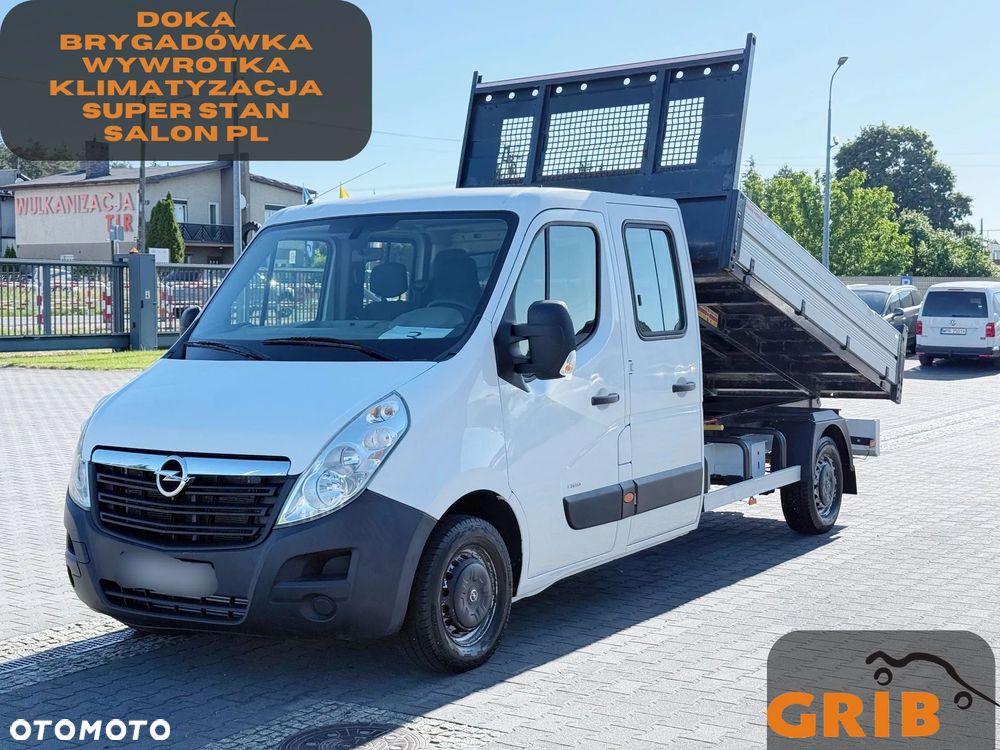 Opel Movano 170 CDTI Doka Brygadówka 7-miejsc Kiper Wywrotka Wywrot Salon PL - 1