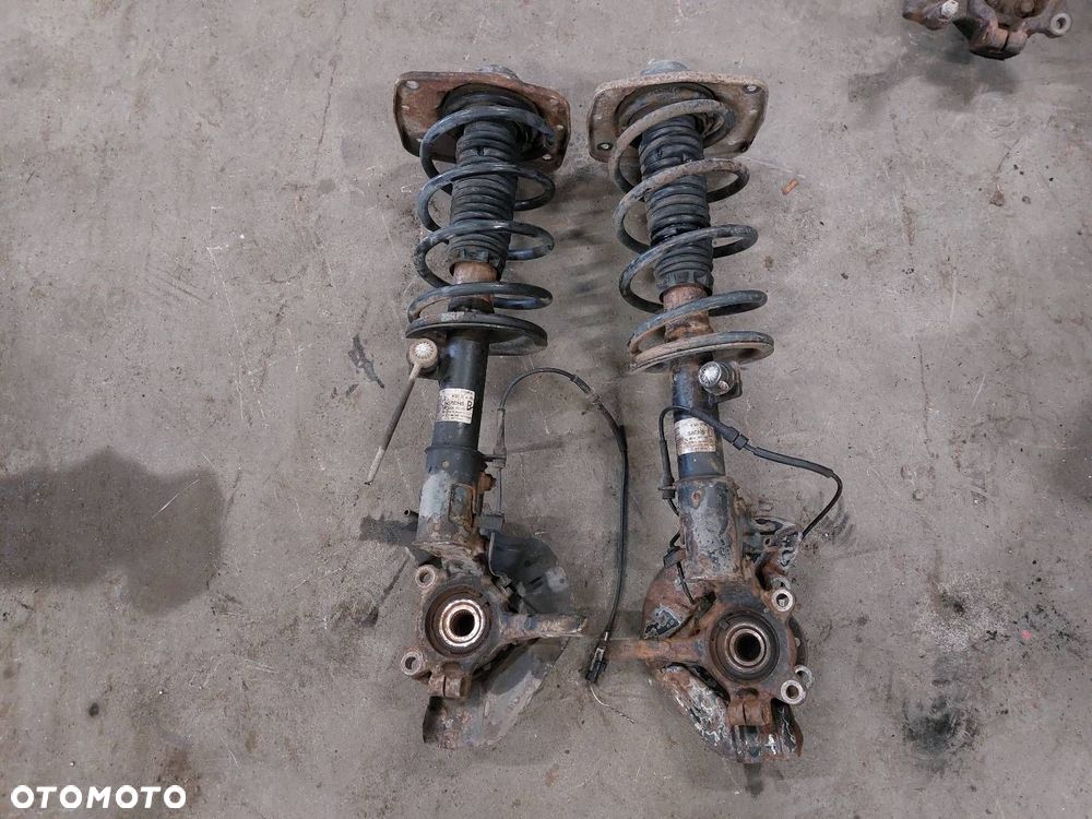 AMORTYZATOR SPRĘŻYNA ZWROTNICA LEWY PRZÓD + PRAWY PRZÓD PEUGEOT 807 I - 5