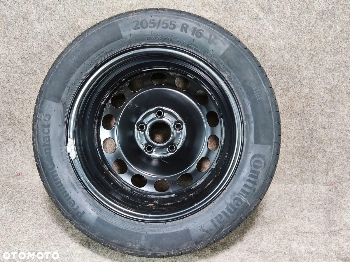 Skoda octavia III Koło Zapasowe z Opona Letnia 205/55 R16 - 17