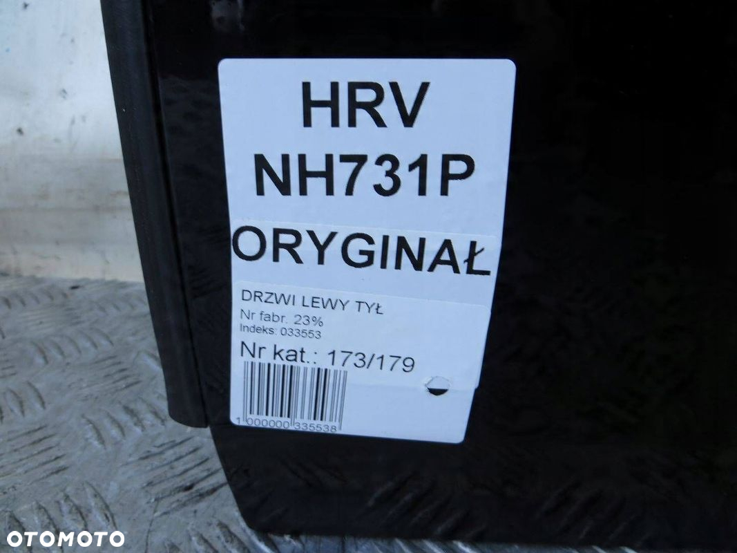 HONDA HR-V II DRZWI LEWY TYŁ TYLNE NH731P 17- - 6