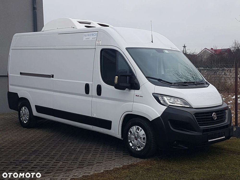 Fiat DUCATO L3H2 CHŁODNIA MROŹNIA 2 KOMORY IZOTERMA AGREGAT KLIMA TEMPOMAT DŁUGI WYSOKI BLASZAK VAN FURGON