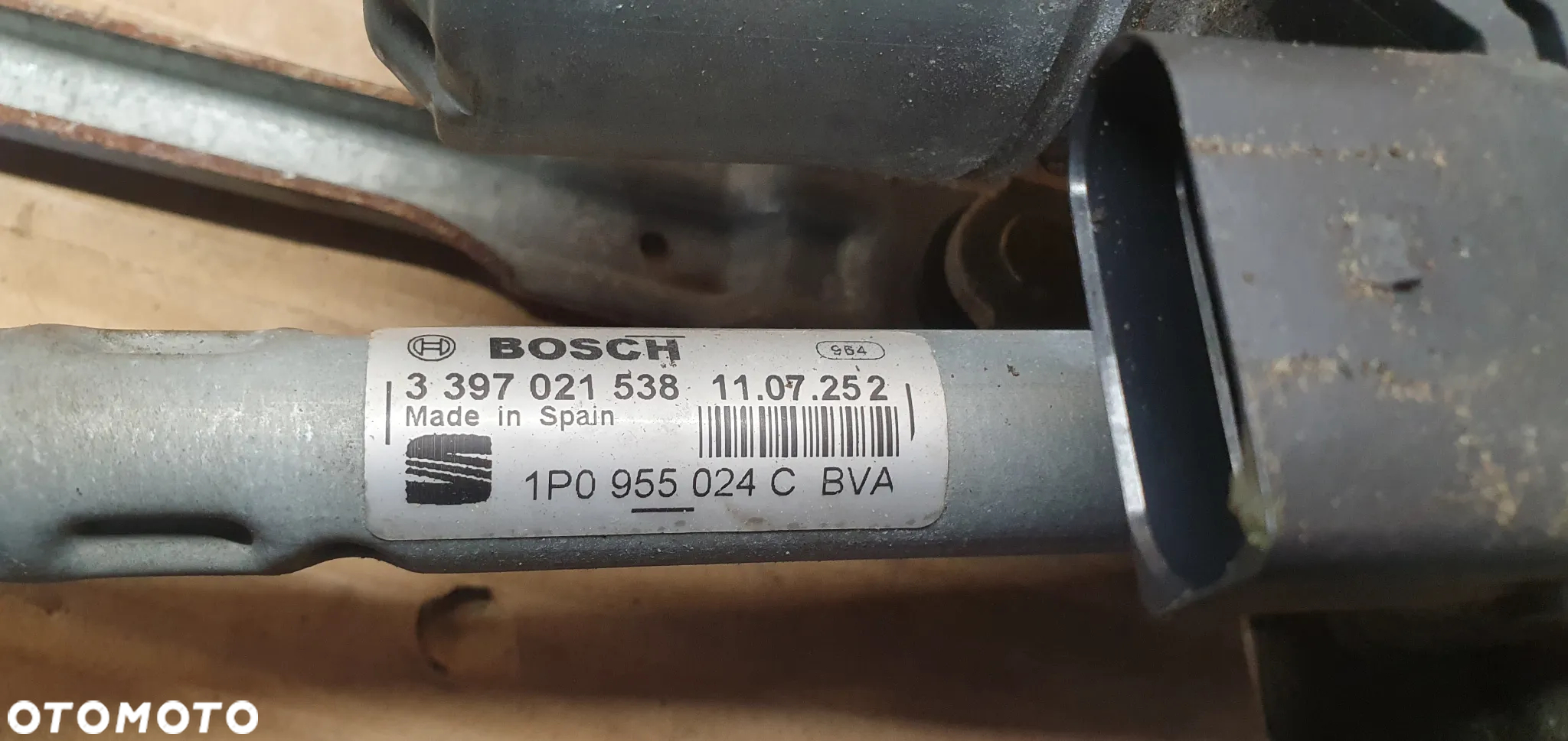 Mechanizm wycieraczek prawy przód przedni Seat Leon II 1P0955024C 1P0955120B - 9