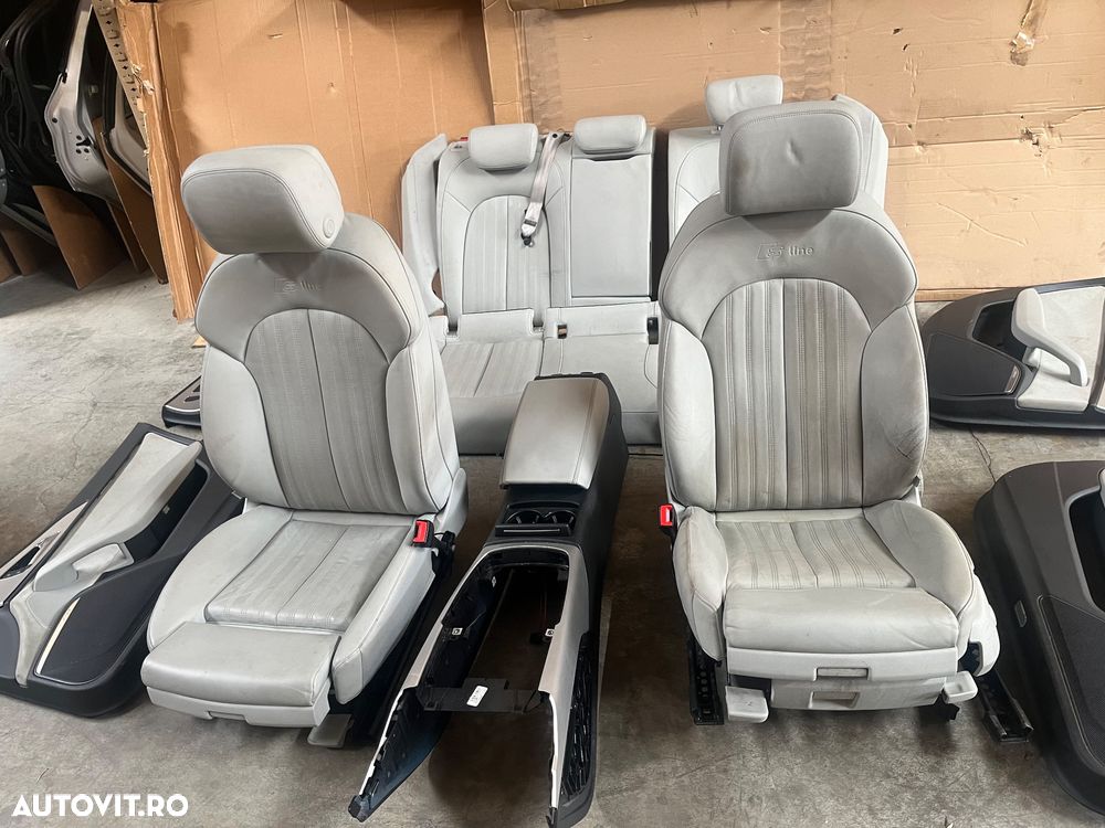 Interior S-Line Audi a6 4G combi 2017 - 8