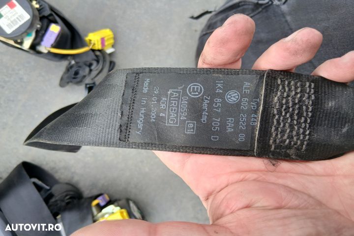 Kit airbag cu plansa de bord 1K0909605A 1K4857705D 1K4857706 1K088020 - 6