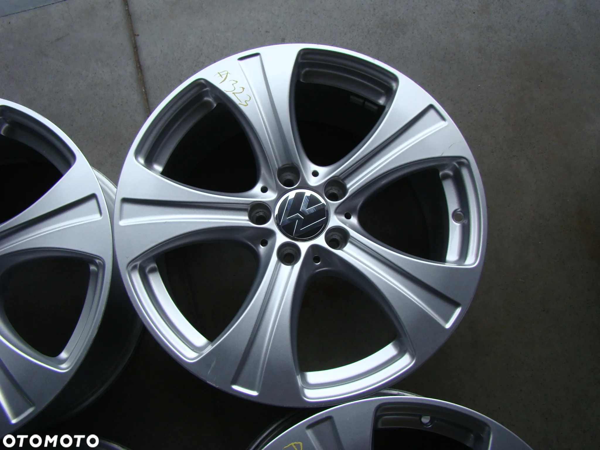 a323 5x112 VW Arteon Tiguan T-Roc Caddy Jetta Touran Passat B7 B8 Alltrack 8jx18 - 3