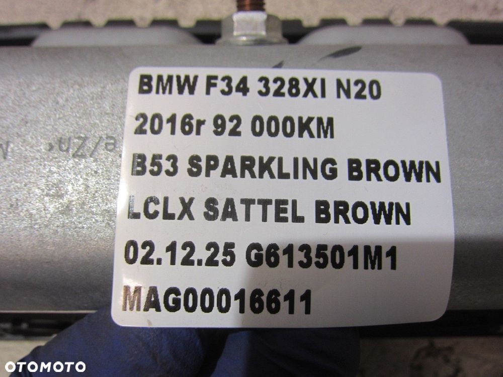 BMW F30 F34 F20 F36 PODUSZKA KOLANOWA KIEROWCY AIRBAG 9228652 72129228652 - 8