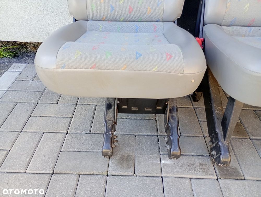 Kanapa Tył Siedzenie II Rząd Ławka Fotel Vw Transporter Caravelle T5 - 18