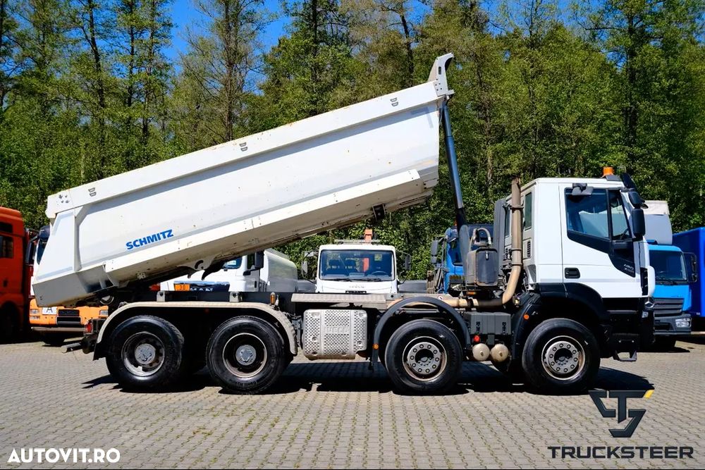 Iveco X-Way 480 | E6 | 8x4 | HARDOX | Schmitz 18m3 - 4