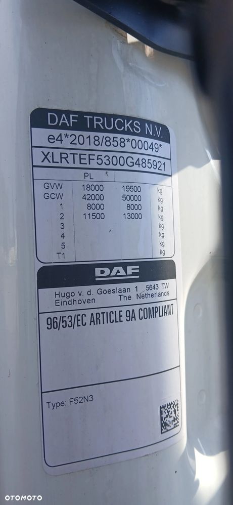 DAF XG - 8