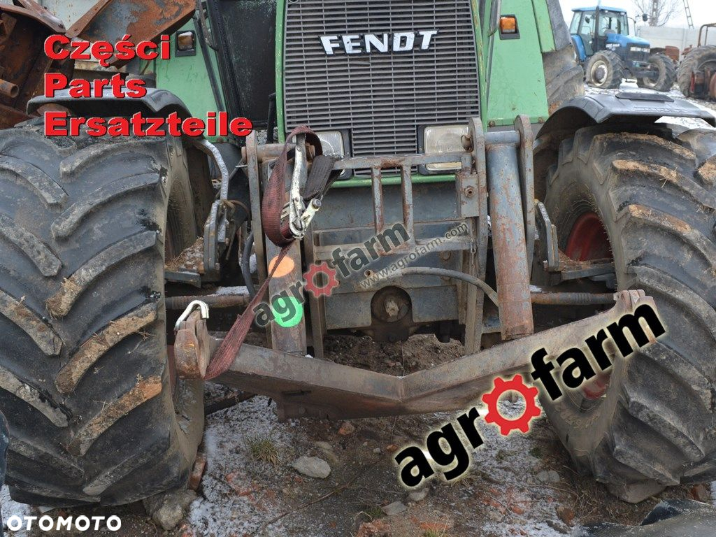 Fendt 310 LSA części, skrzynia biegów, silnik, oś - 4