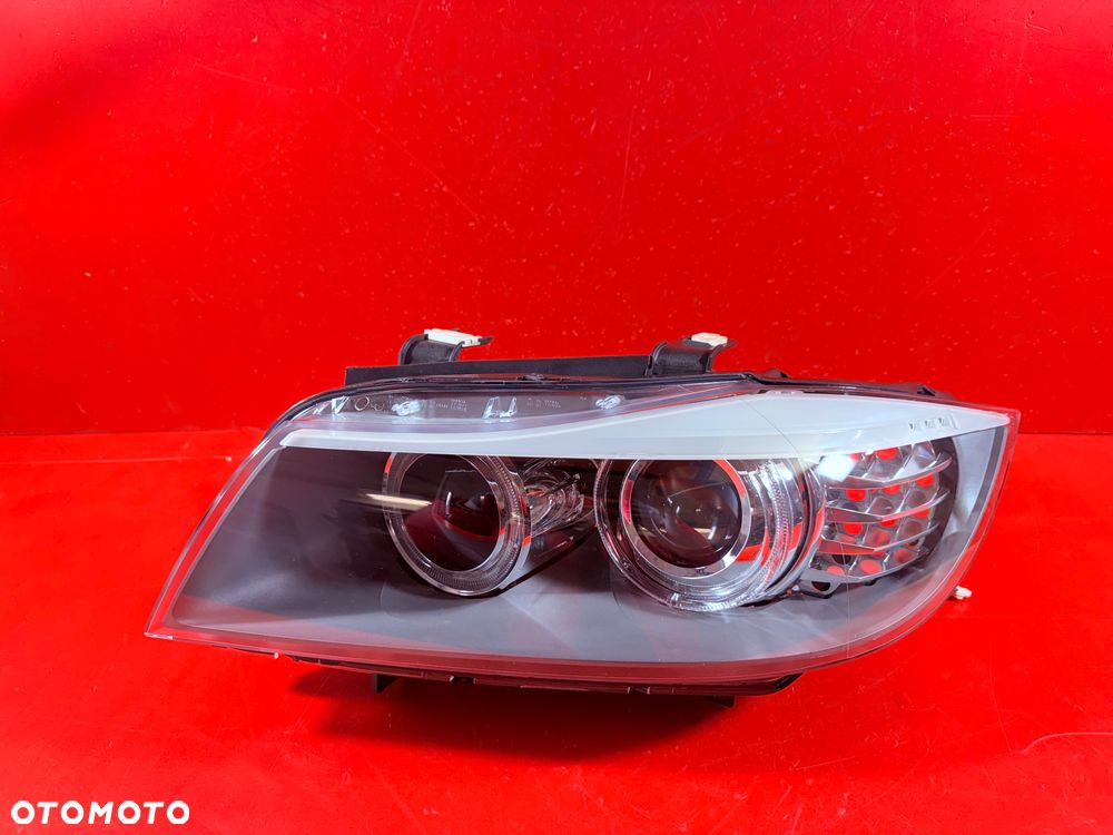 LAMPA LEWA BMW E90 E91 LCI LIFT BI XENON EU BDB NIE SKRĘTNA 72025839 - 1