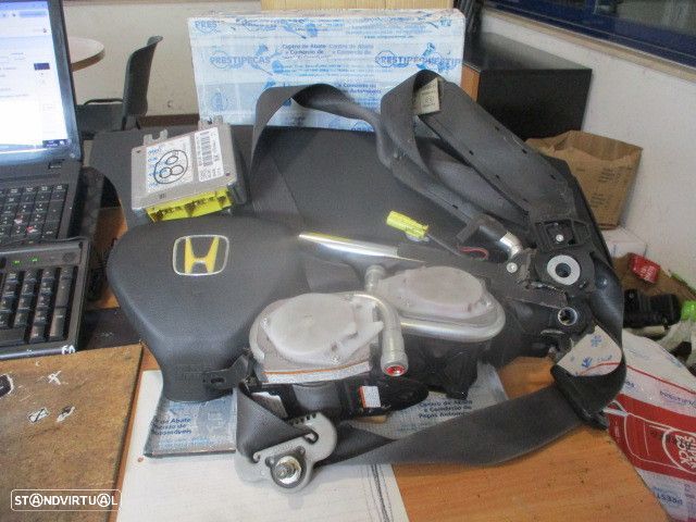 Kit Airbags 778508AA  77800SAAG82 77960SAAE812M1  0434094  1029153 HONDA JAZZ 1 FASE 2 2007 1.4I 85CV 5P CINZENTO SEM TABLIER - 1