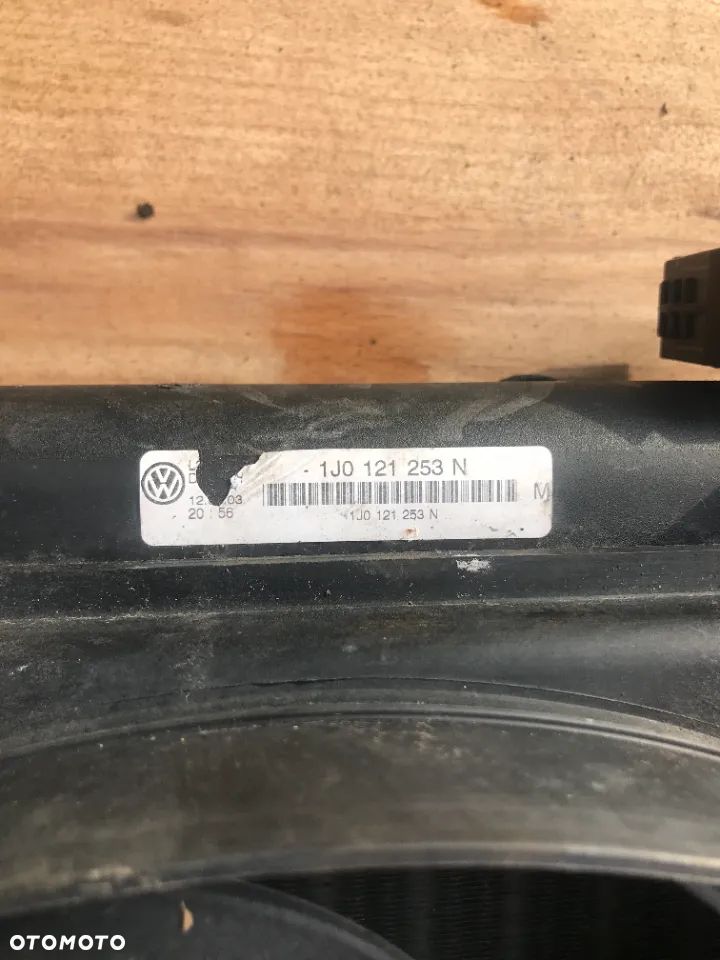 KOMPLET CHŁODNIC VW GOLF IV SEAT AUDI 1J0820411L - 9