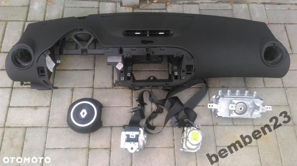 RENAULT TWINGO III 3 KONSOLA AIRBAG DESKA PODUSZKI