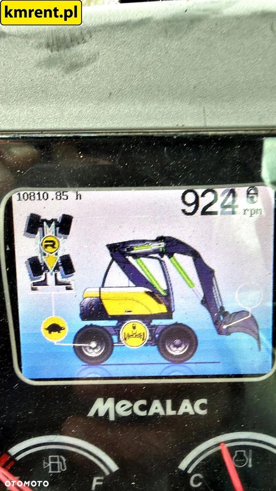 Mecalac 714 MW KOPARKA KOŁOWA 2012R | MECALAC 12 MTX MXT 15 9 11 VOLVO 140 JCB 145 CAT 313 LIEBHERR 910 914 - 19