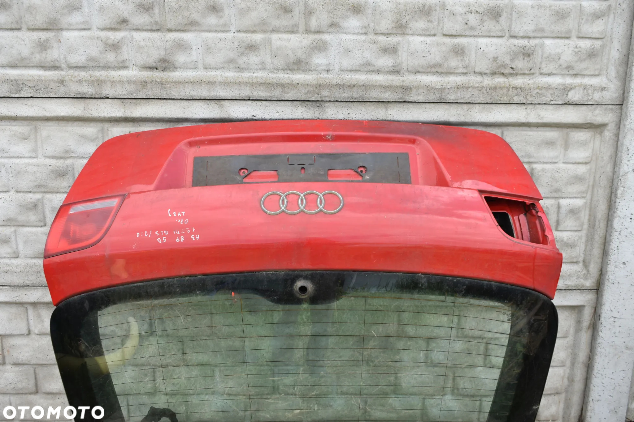 KLAPA BAGAŻNIKA AUDI A3 8P 5D LY3J - 12