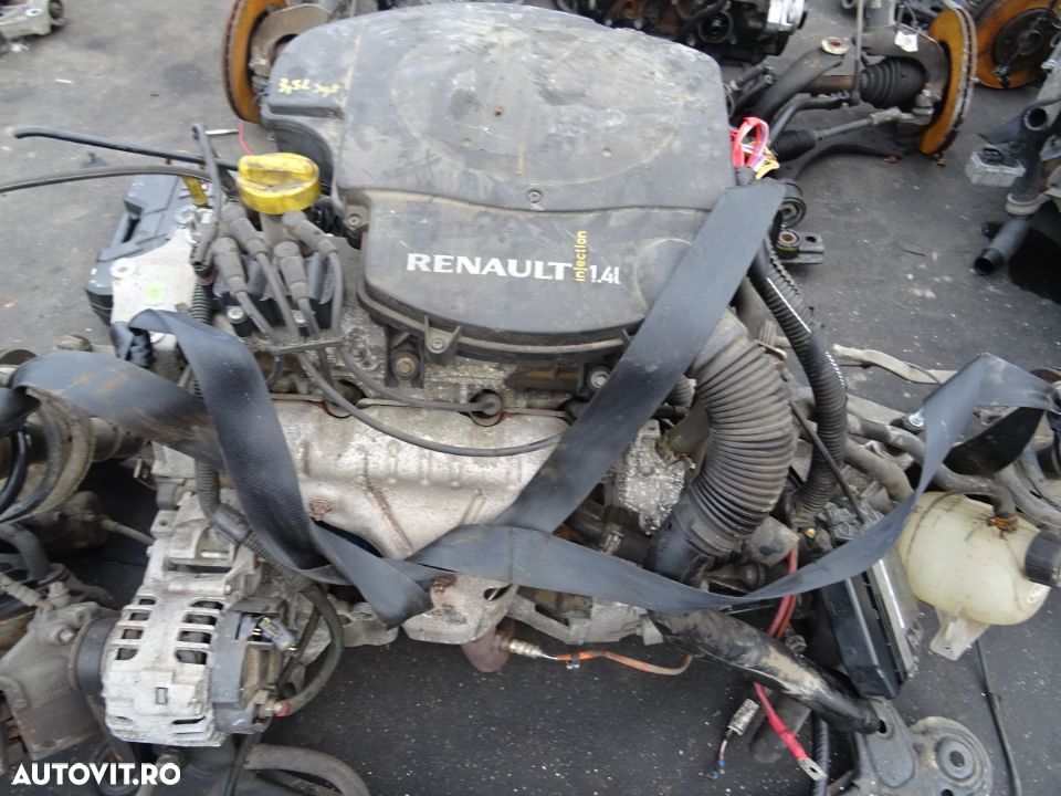 Motor Dacia Logan 1.4 8V MPI K7J A710 55 KW 75 CP din 2010 fara anexe - 2