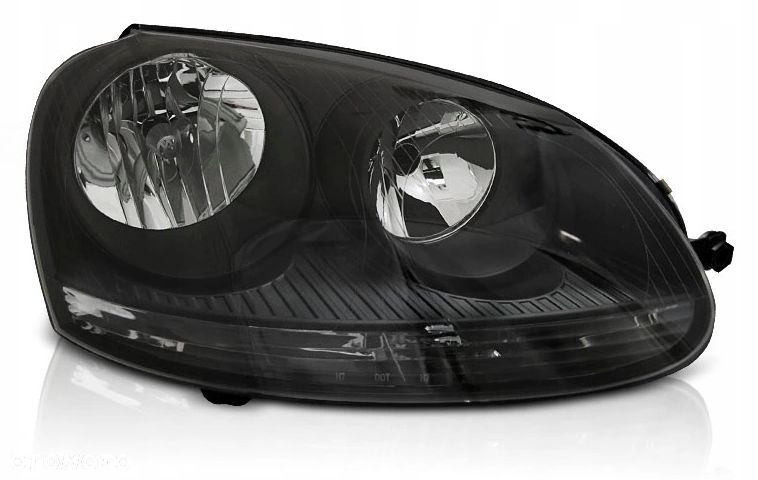 Reflektory Lampy Czarne Black Tuning Vw Golf V 5 1k 2003-2010 Jetta 1k6 05- - 2