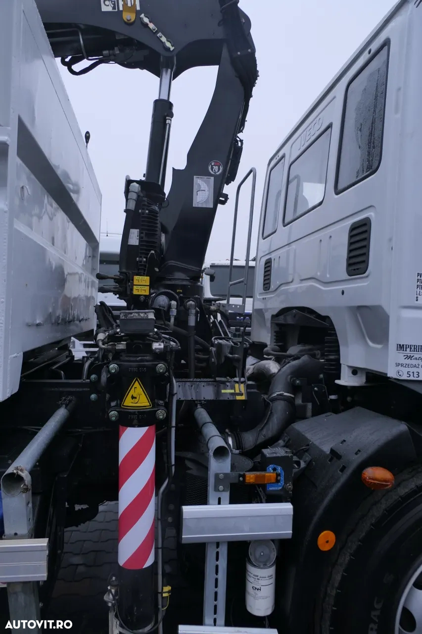Iveco 19 - 320 CP / E 6 / Basculant + HDS / HYDROBOARD / KIPPER 3 FETE - 3,5 M / EURO 6 - 22