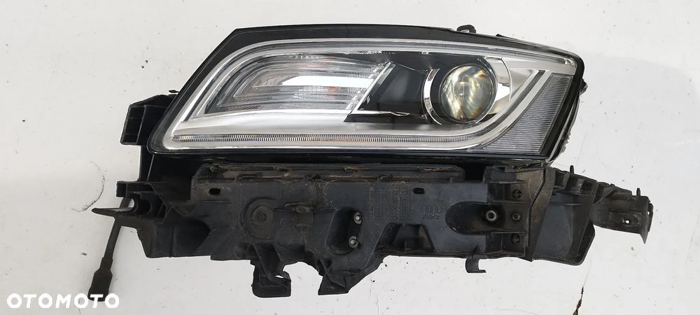 Lampa Przednia Lewa Audi Q5 8R0 Lift 2012- Bi xenon Led Nieskrętny 8R0941005C - 2