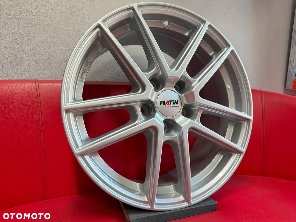 Felgi aluminiowe PLATIN P73 5x112r17 et35 SREBRNE AUDI VW SKODA BMW MERCEDES nowe!!!! - 3