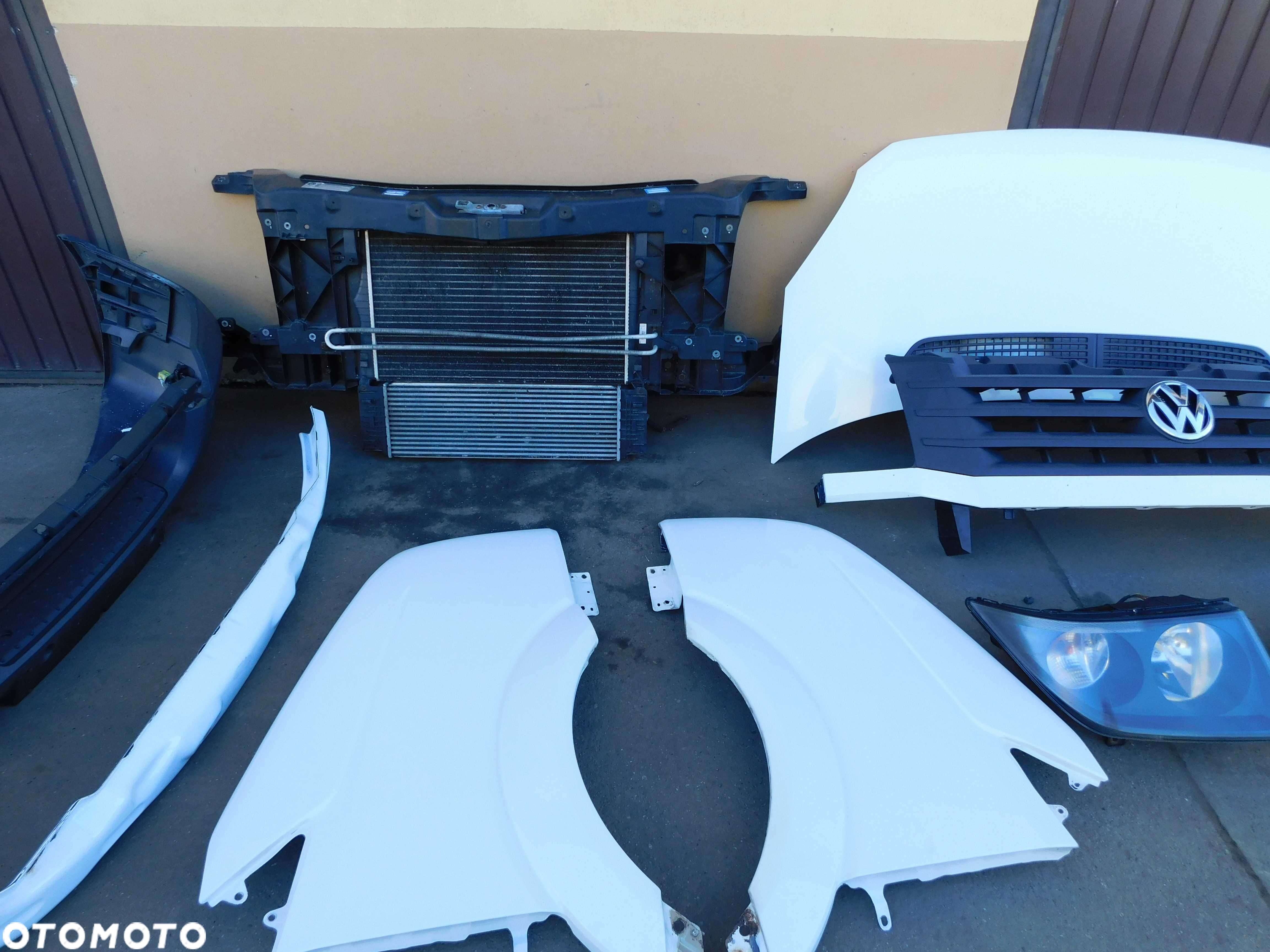 VW Crafter 2.0 LIFT przód kompletny maska chłodnice zderzak lampy komp - 4