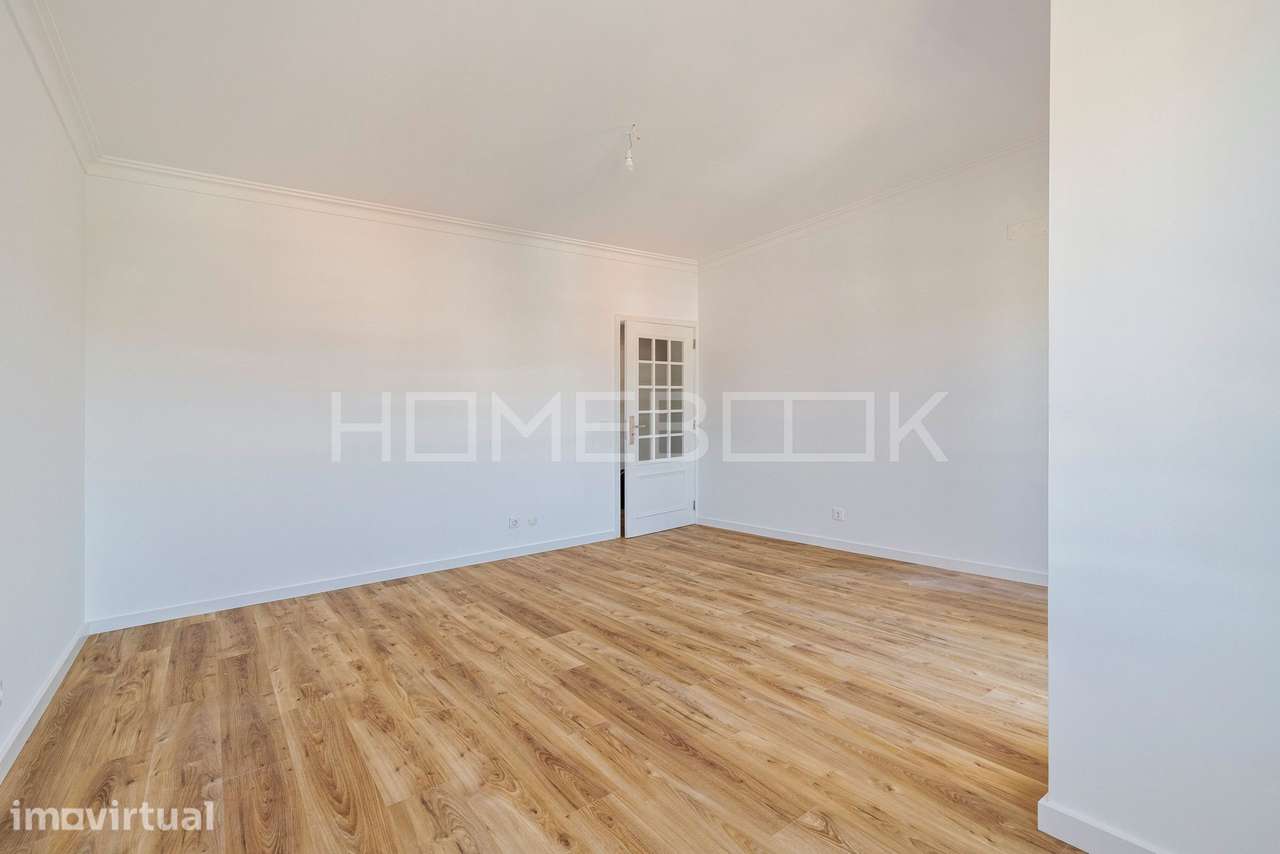Apartamento T3 Renovado, vista rio e serra, em Setúbal - Grande imagem: 4/27