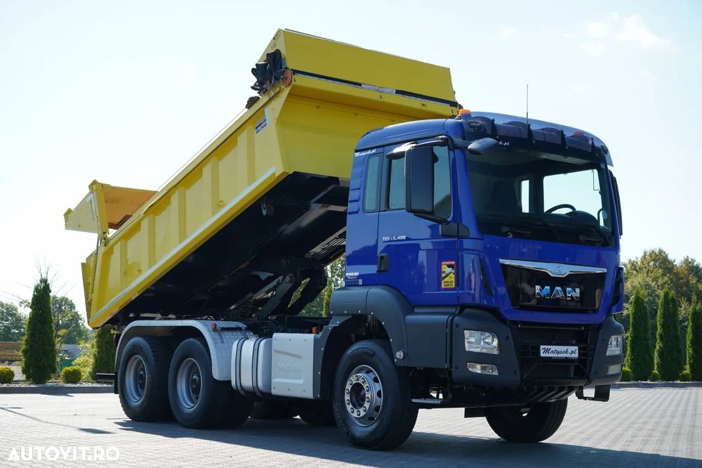 MAN TGS 26.400 / 6x4 / BASCULATOR / HYDRODOLT / HYDRODOLT / NAVI / IMPORTAT - 5