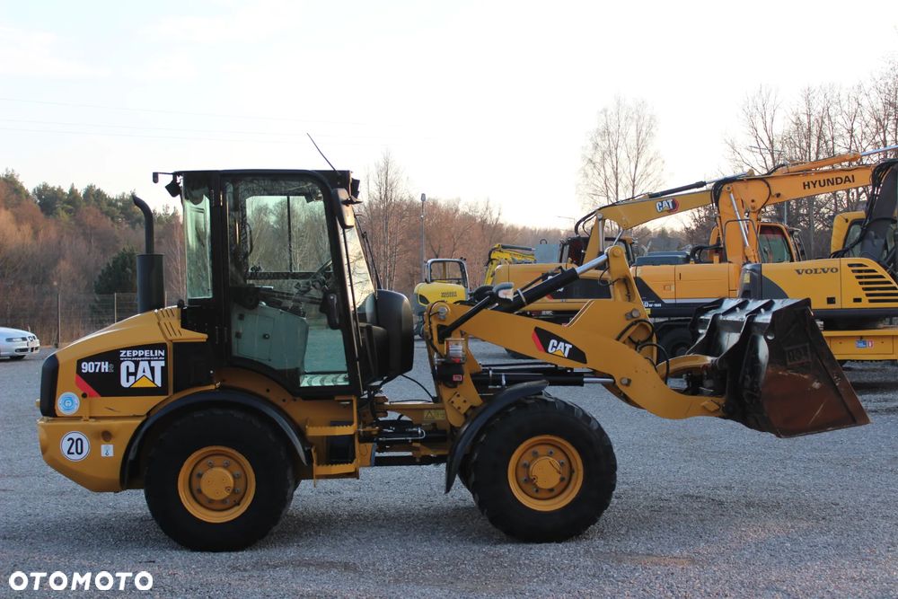 Caterpillar 907H2 Łyżka Widły Centralne Smarowanie Sprowadzona - 4