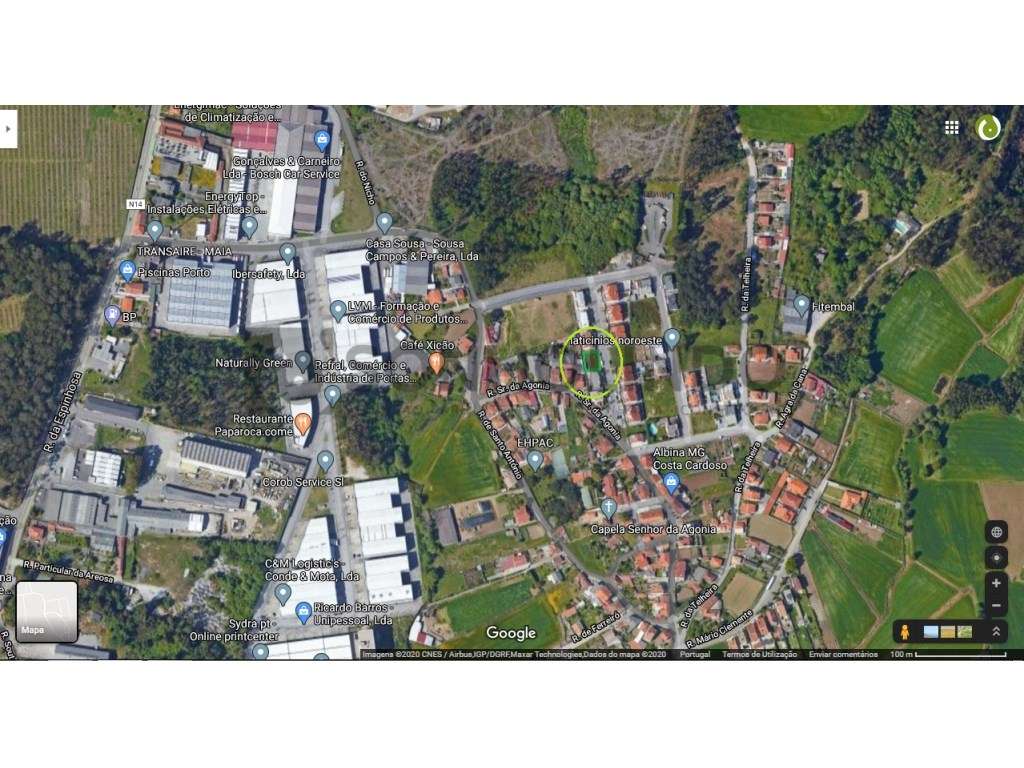 Lote de Terreno 410m2, Castêlo da Maia para construção de duas Mora... - Grande imagem: 3/5