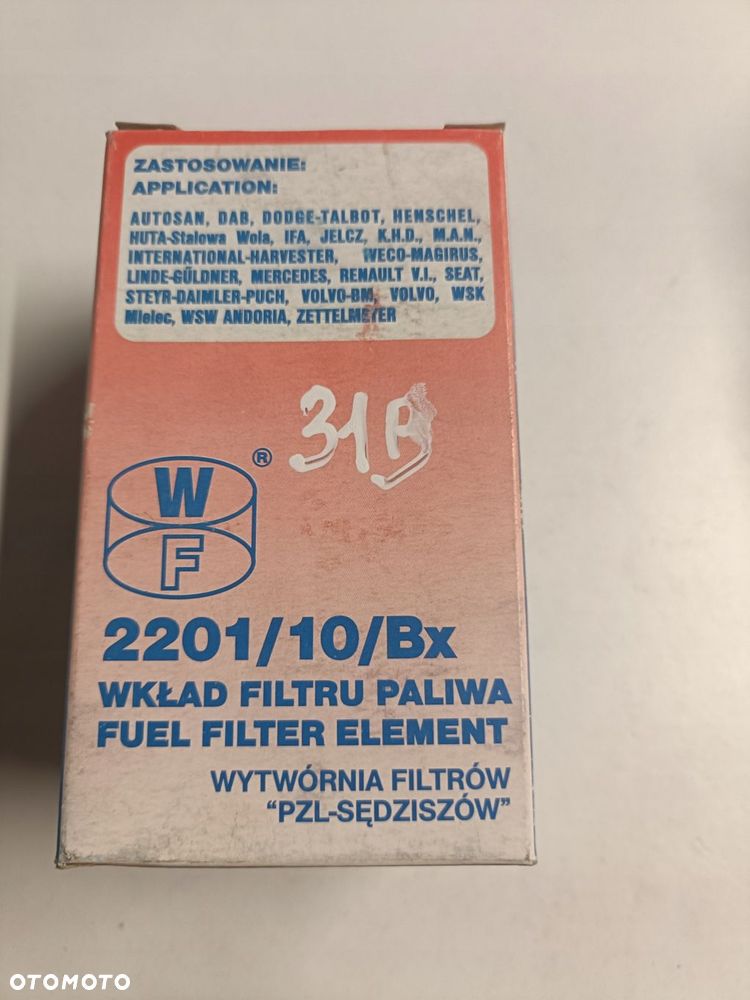 John Deere Deutz Fahr Claas Fendt Forschritt FILTR PALIWA 2201/10/BX - 3