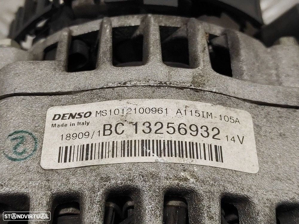 ALTERNADOR OPEL CORSA D 2009 -13256932 - 1