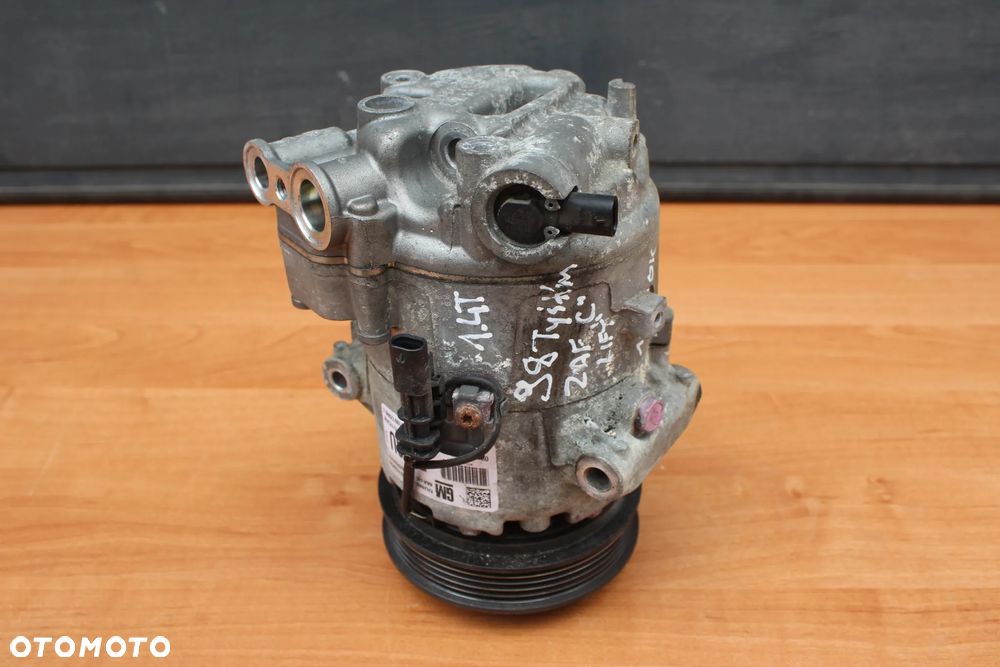 SPRĘŻARKA KLIMATYZACJI KOMPRESOR OPEL MERIVA B ASTRA J ZAFIRA C CASCADA !!!98000KM PRZEBIEGU!!! 401575950 39045696 5696U