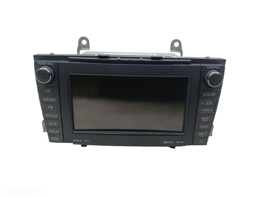RADIO NAWIGACJA GPS TOYOTA AVENSIS T27 (2009-2011) 2.0 D4D 126KM 86120-20A80 - 1