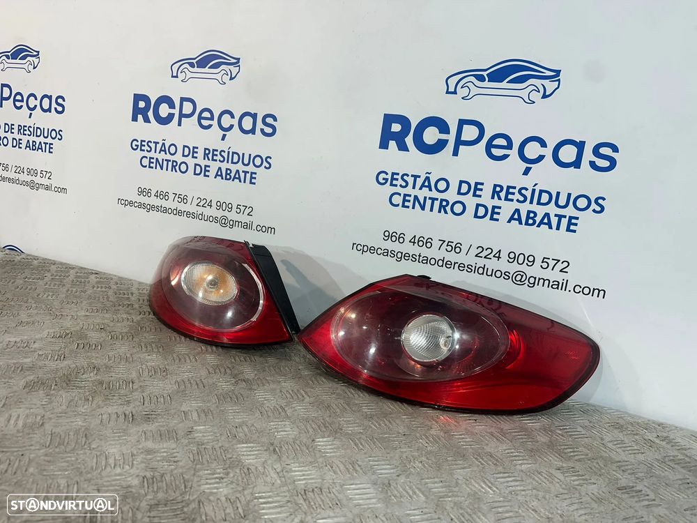 .Conjunto Farolins Tras Traseiro Direito Esquerdo Originais Volkswagen Passat CC B6 3C8945096D 3C8945095D 2008 - 2016 - 4
