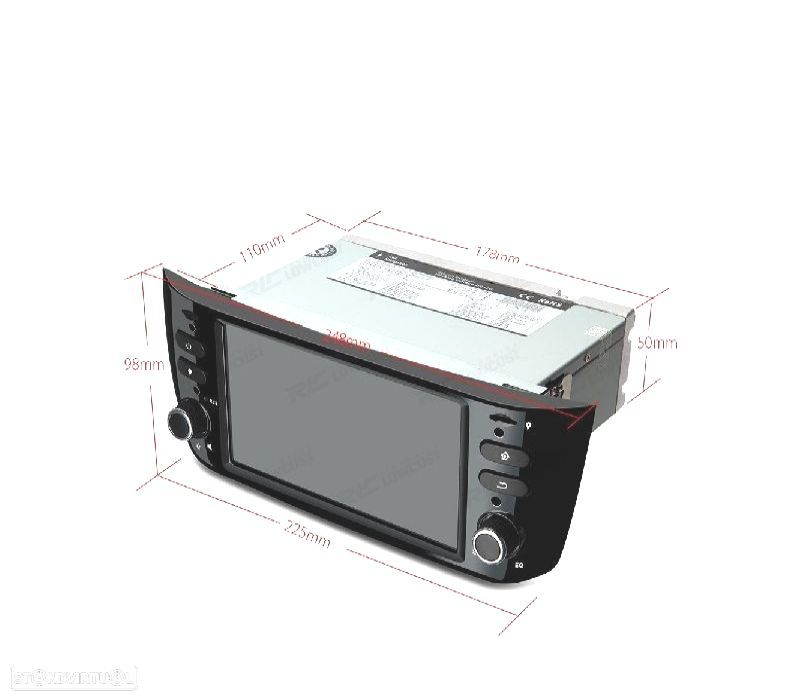 AUTO RADIO GPS ANDROID 11 PARA FIAT PUNTO LINEA - 4
