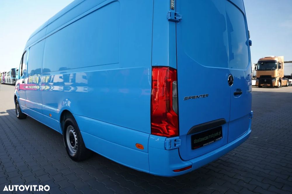 Mercedes-Benz SPRINTER 316 CDI / EXTRA LUNG / MAXI / NEGRU - 4.8 M / AUTOMAT / PANEL / IMPORTAT / - 12