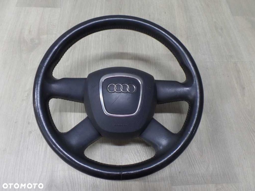 AUDI A3 A4 B7 B8 A6 KIEROWNICA SKORA PODUSZKA AIRBAG 06-14 - 1