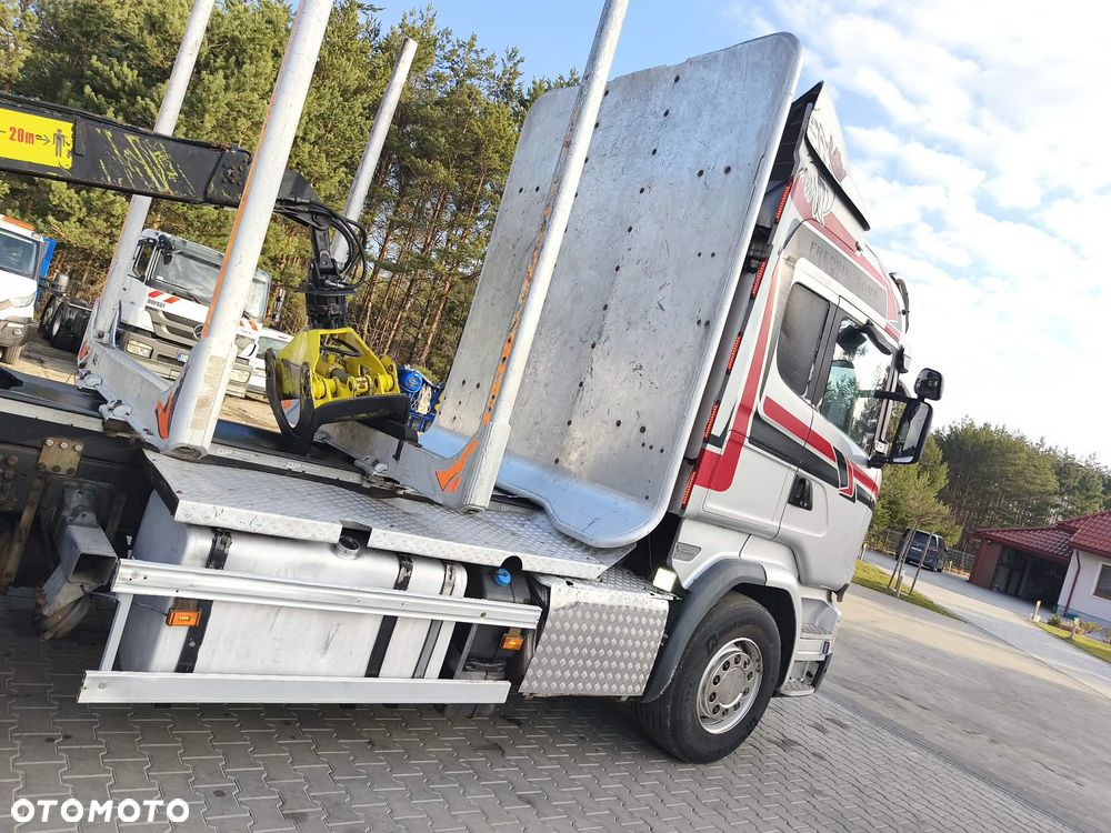 Scania R 6x4 Jonsered 1080 do lasu 2014 rok drzewa drewna kłonice - 26