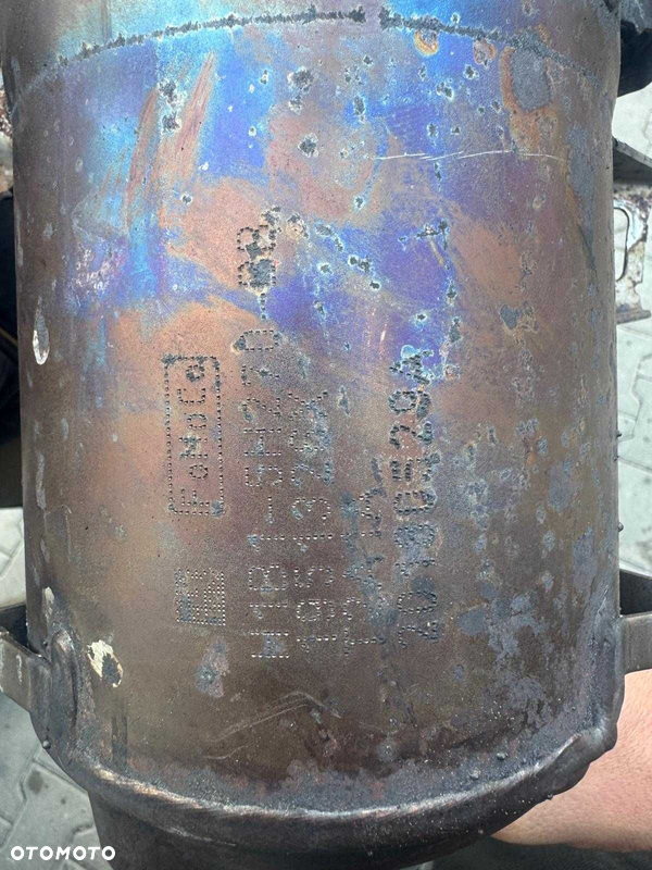 Katalizator filtr cząstek stałych Ford Curier Fiesta MK8 1.5D