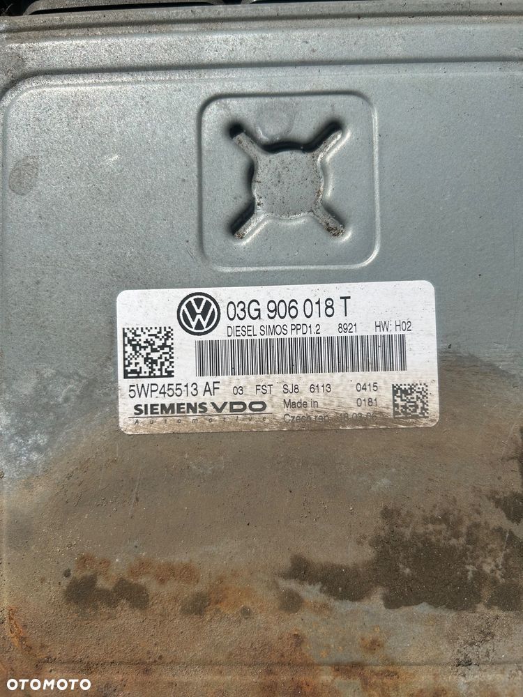 Sterownik silnika VW 2.0 tdi 03G906018T - 1